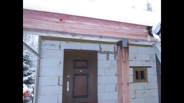 Баня из газобетона с греческой верандой смотреть онлайн