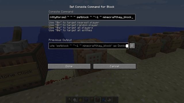 Minecraft Commands: /setblock Tutorial смотреть онлайн