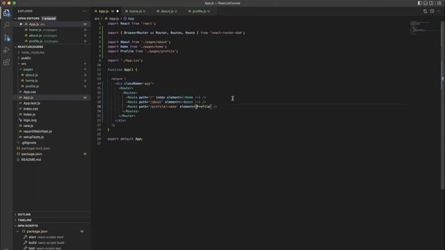 React Router Dom - Setup & Implementation смотреть онлайн