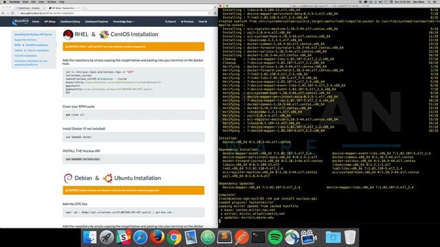 Installing Nucleus on a CentOS 7/RHEL 7 Docker Host смотреть онлайн