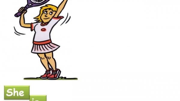 Present Continuous- English for Kids