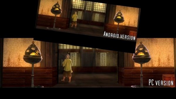 Jade Empire - mobile (Android) vs PC comparison
