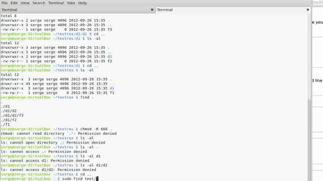 recovering from accidental chmod -R 666 смотреть онлайн