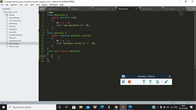 What is Traits and why we need | PHP OOP Trait Tutorial смотреть онлайн