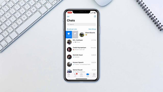 How to Pin WhatsApp Conversations to the Top of the Chat List | Keep Your Chats Organised смотреть онлайн