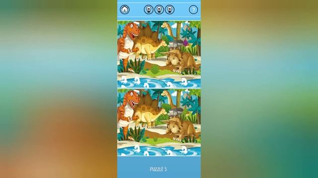 Находим отличия в игре Spot the differences for kids смотреть онлайн
