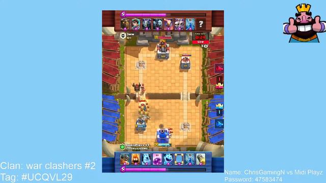 Clash Royale 100 Gem Tournament with ChrisGamingN! NO BM! смотреть онлайн