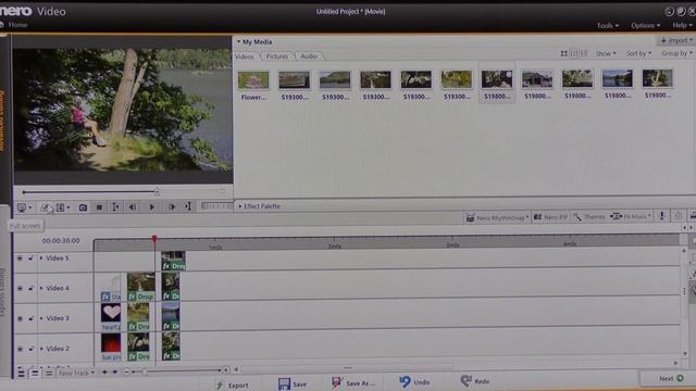 Nero Platinum Picture In Picture Template Tutorial смотреть онлайн