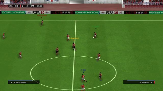 Англия - Барселона 2х2 смотреть онлайн