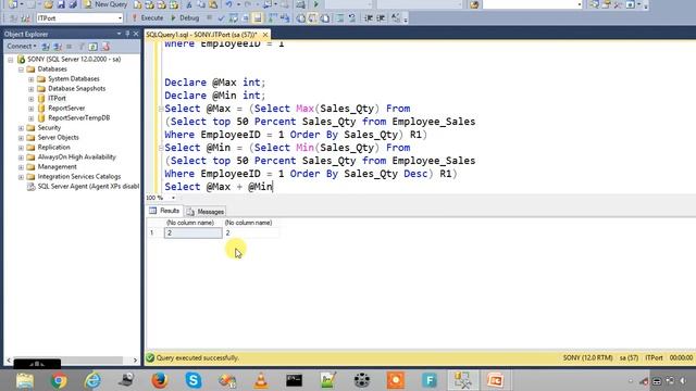 PERCENTILE_CONT, PERCENTILE_DISC in SQL Server смотреть онлайн
