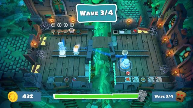 New DLC! Overcooked! 2 Night of the Hangry Horde #1 смотреть онлайн