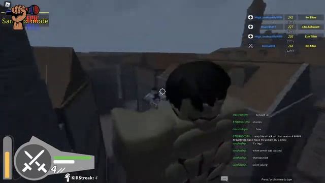 How to play AOT Downfall like a PRO in ROBLOX! смотреть онлайн