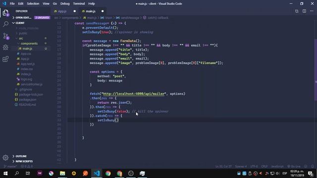 Send Free Emails Using Nodemailer & Mailjet #1 (React Client) смотреть онлайн
