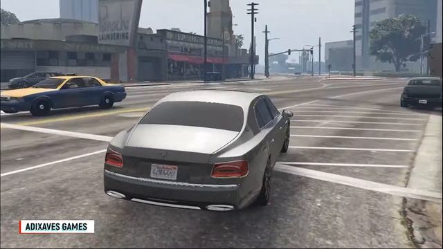 Bentley Flying Spur 2014 | GTA V Real Life Mods | Vehicle TestDrive Review | GTA 5 Gameplay @ 60FPS смотреть онлайн