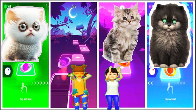 Funny Games Lady Gaga bloody mary Funny Kittens Cats Games Tiles Hop EDM Rush смотреть онлайн