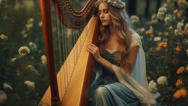 Soft Harp Music | Harp Music For Relaxation, Meditation - Harp Music For Sleep, Stress Relief