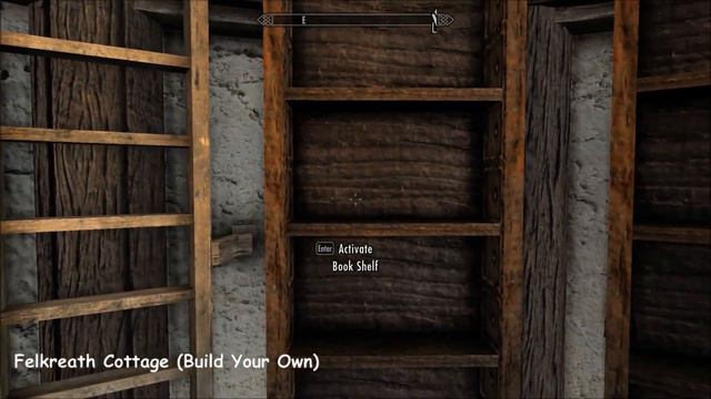 Fellkreath Cottage (Build Your Own) - Skyrim Special Edition House Mod смотреть онлайн