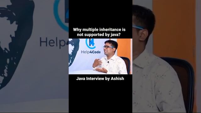 Why multiple inheritance not supported by java? #javainterview #multipleinheritance #inheritance смотреть онлайн