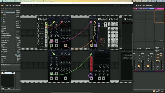 CARDINAL. El mejor rack modular VST y gratis funcionando en Ableton 12 смотреть онлайн