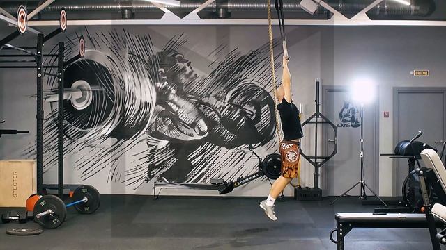 Поднос ног к кольцам строго ( Strict Toes To Rings )