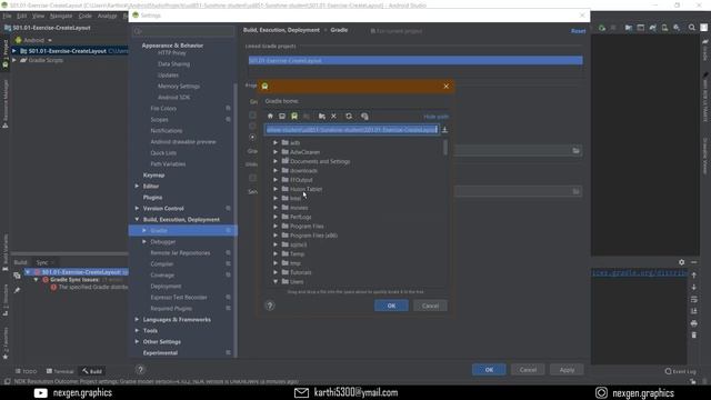 The specified Gradle distribution does not appear to contain a Gradle distribution || SOLVED смотреть онлайн