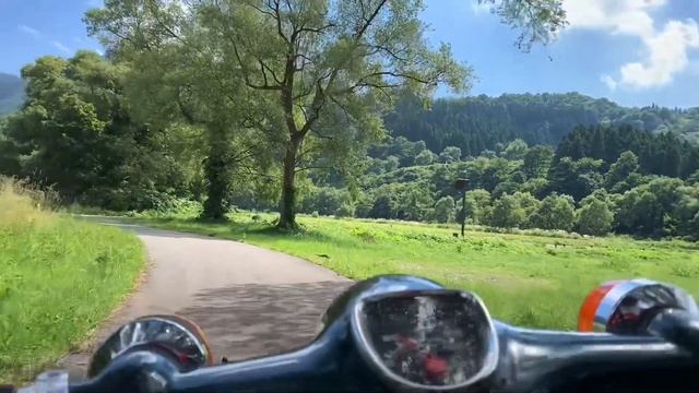 76 スーパーカブ50 ツーリング HONDA Super Cub AA01 キャブ Engine Exhaust Sound touring 排気音 カブ散歩 смотреть онлайн