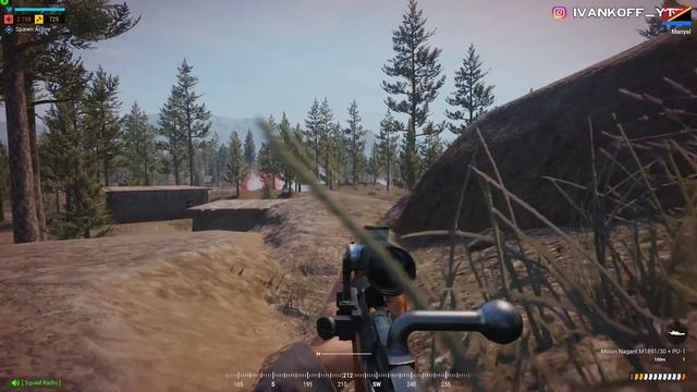 Боевые Бомжи - Мосинка в Скваде ➤ Squad RU Gameplay смотреть онлайн