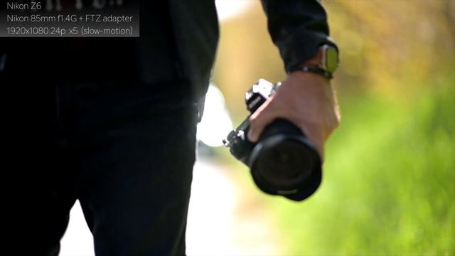 Nikon Z6 Slow Motion Review How good is Z6 mirrorless in body slow-mo? Video samples in this video смотреть онлайн