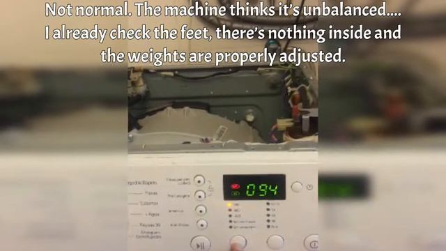 washing machine not spinning correctly lg UE error caused by a sock смотреть онлайн
