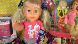 Мешок Подарков для Куклы Эмили Игрушки для девочек Домашние Питомцы Косметика