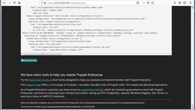 10.3 Puppet HA Replica, Puppet installation graphical mode смотреть онлайн