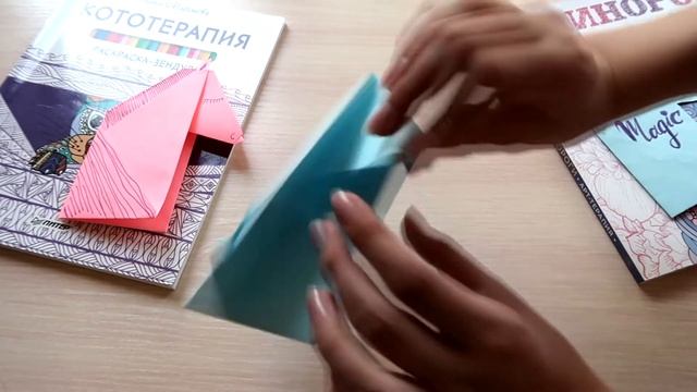 Оригами закладки Быстро и Просто / топ 10 DIY смотреть онлайн