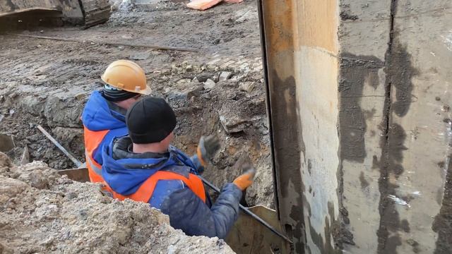 Шпунт Ларсена при демонтаже здания смотреть онлайн