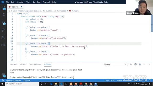 free Online Java Class for beginners Bhutan Live 05 part 3 смотреть онлайн