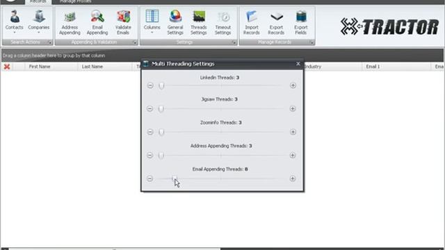 What is recommended threads settings, time interval, capturing, timeout settings? смотреть онлайн