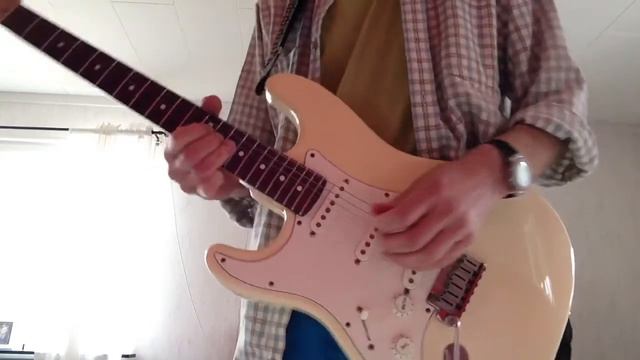 White '89 USA Fender strat (left handed) - noodling смотреть онлайн