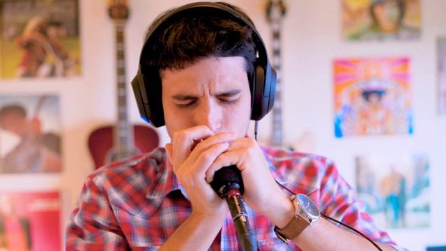 Heart of Gold - harmonica cover (whole melody) смотреть онлайн