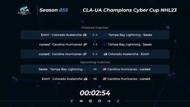 2023.06.28 ► CLA-UA Champions Cyber Cup смотреть онлайн