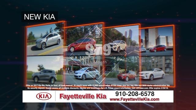 Fayetteville Kia - The Home of $79.00! смотреть онлайн