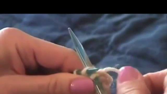 2 петли вместе лицевой