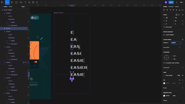 Figma Auto Type Text Animation | Creative Text Animation Figma смотреть онлайн