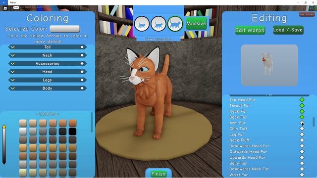 HOW TO MAKE A FOX in WARRIOR CAT ULTIMATE EDITION!!! A Roblox Game!!!! смотреть онлайн