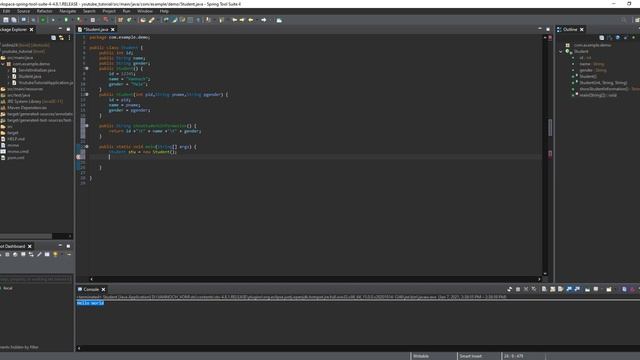Learning Spring Boot - Review Java fundamental in Class and Object Part 2 смотреть онлайн