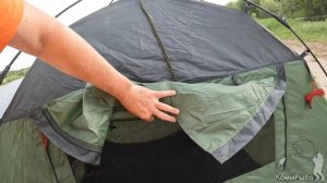 Палатка автомат. Обзор трехместной палатки Outventure 1 Second 3. Сборка за несколько секунд