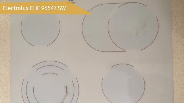Электрическая варочная панель Electrolux EHF 96547 SW смотреть онлайн