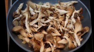 Как пожарить вешенки