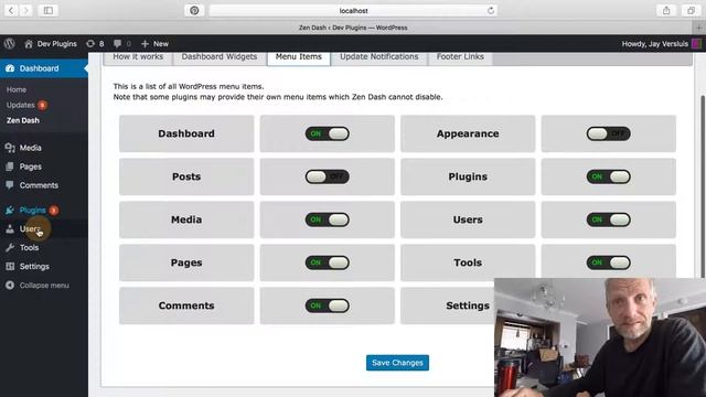 How to hide WordPress Update Notifications with ZEN DASH смотреть онлайн