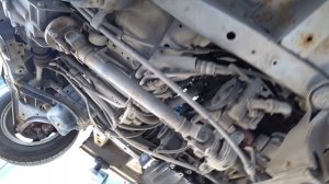 Дайхатсу Хайджет Daihatsu Hijet снятие ДВС для замены