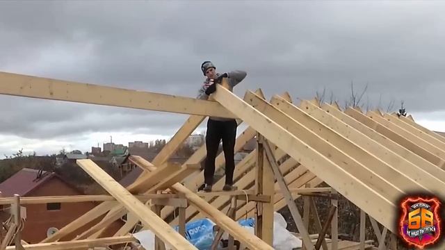 Roof / Кровля из доски 50*200