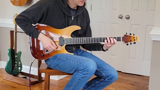 Schecter C-1 SLS Elite смотреть онлайн